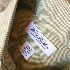 Brooks Brothers non-iron button down in “Lime”